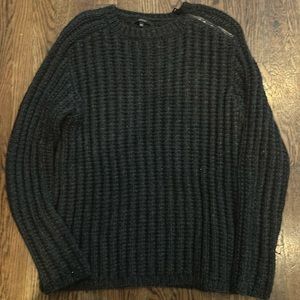 Men’s heavy wool Gucci sweater dark grey size XXL